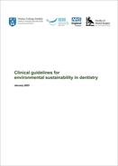 Clinical Guidelines for Environmental Sustainability in Dentistry: January 2023