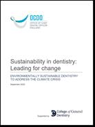 Sustainability in Dentistry: Leading for Change: Environmentally Sustainable Dentistry to Address the Climate Crisis September 2023